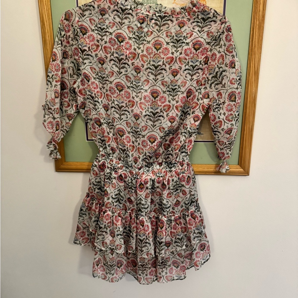 MISA Floral Ruffle Dress - Picture 4 of 4